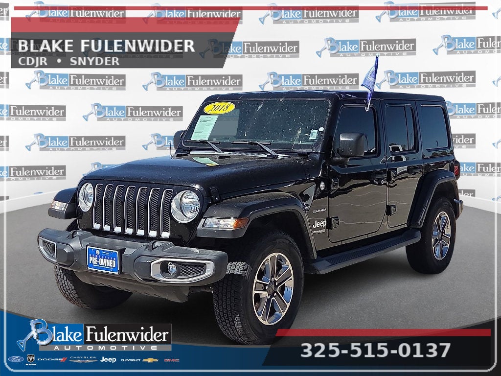 2018 Jeep Wrangler Unlimited Sahara 4x4