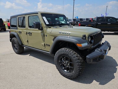 2026 Jeep Wrangler WRANGLER 4-DOOR WILLYS