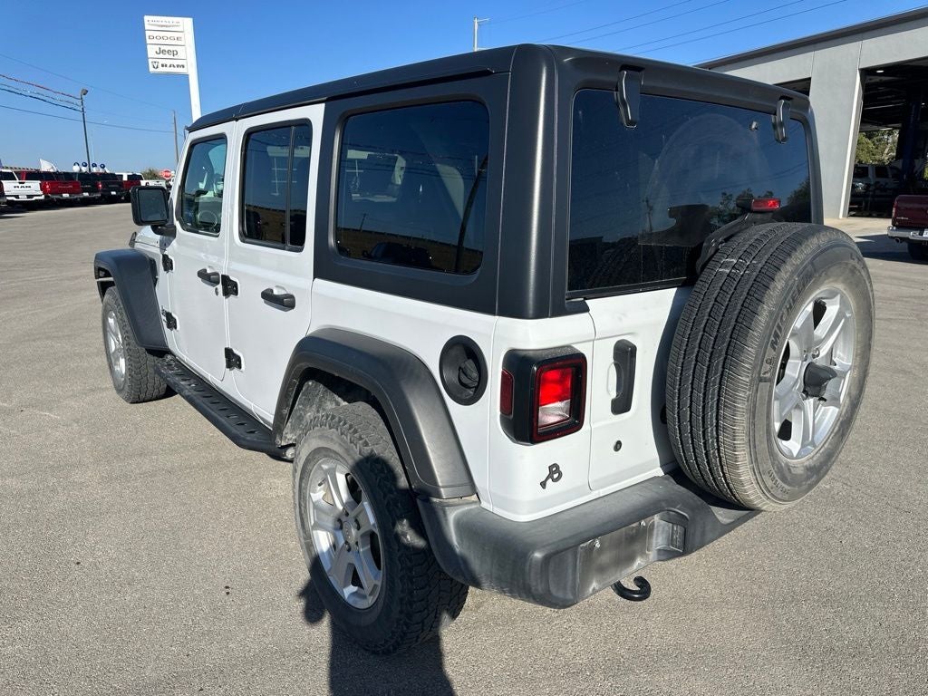 2019 Jeep Wrangler Unlimited Sport S 4x4