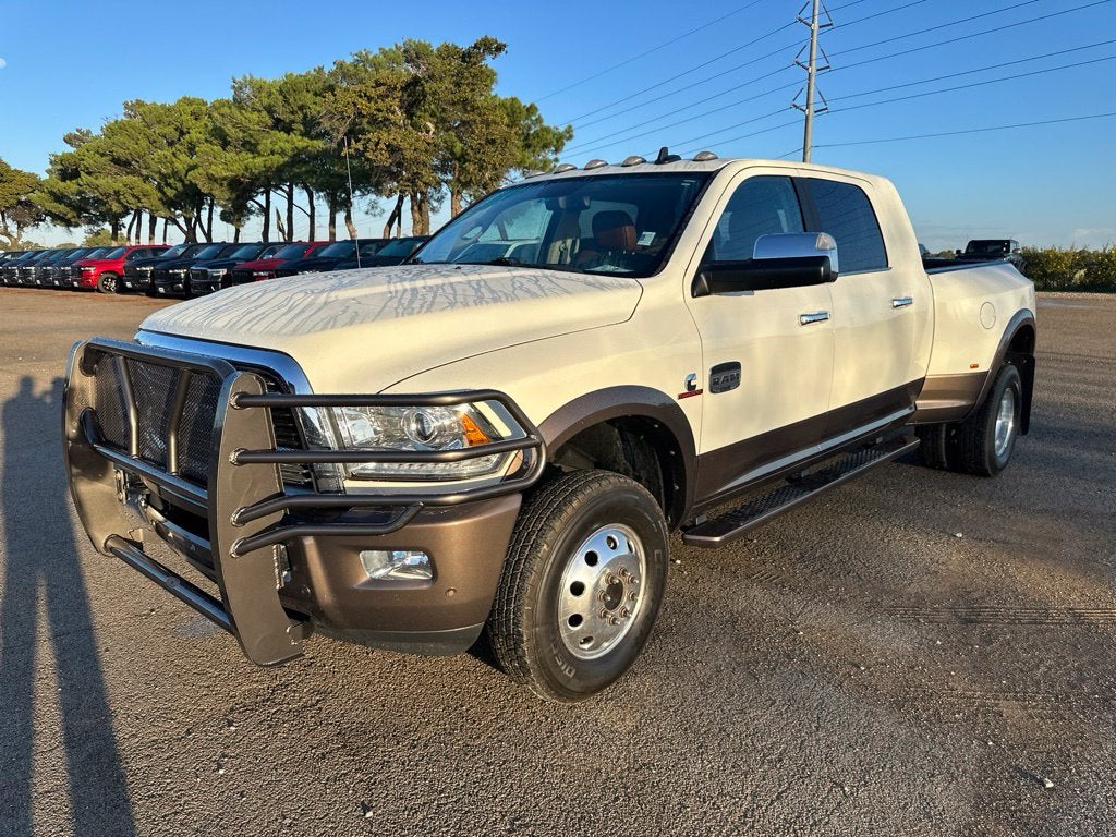 2018 RAM 3500 Laramie Longhorn Mega Cab 4x4 6'4' Box
