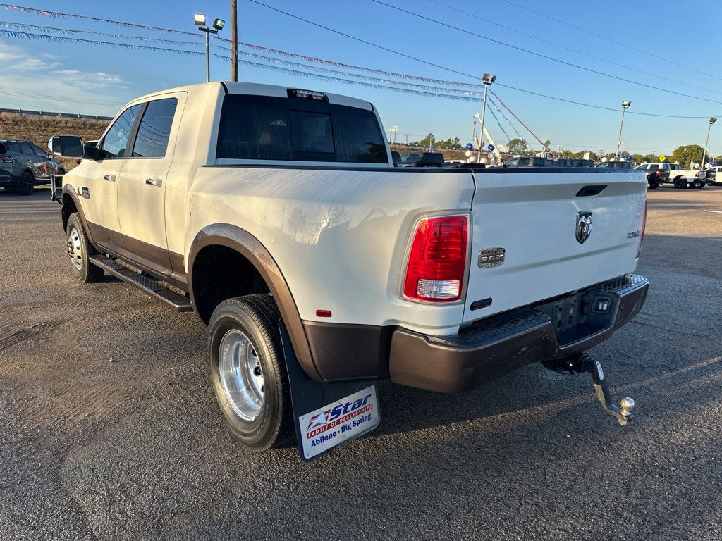 2018 RAM 3500 Laramie Longhorn Mega Cab 4x4 6'4' Box