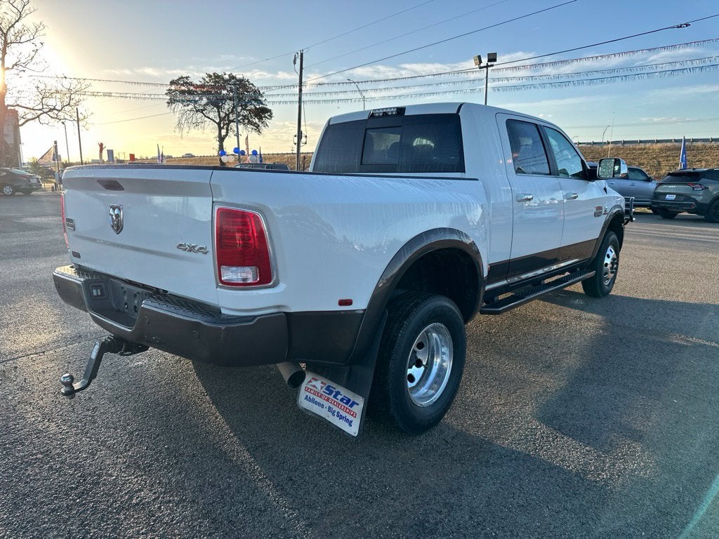 2018 RAM 3500 Laramie Longhorn Mega Cab 4x4 6'4' Box