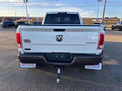 2018 RAM 3500 Laramie Longhorn Mega Cab 4x4 6'4' Box