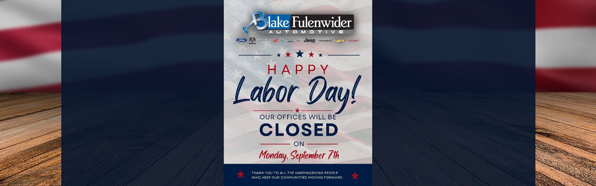 Labor Day Hours